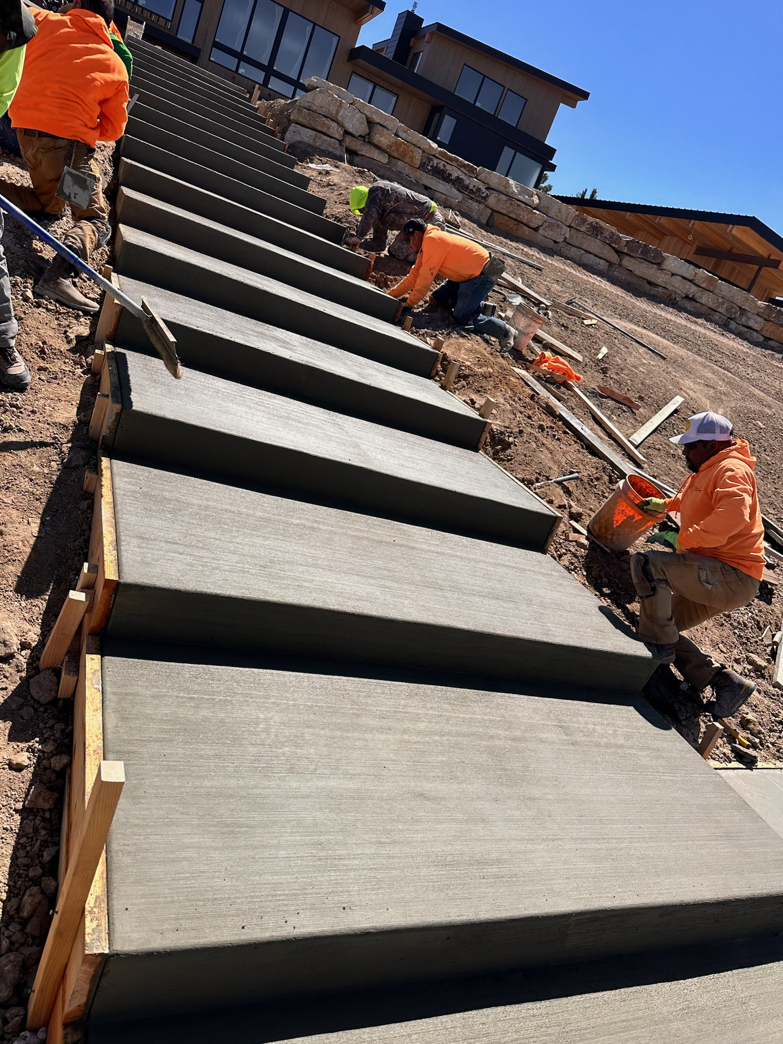 After Stair Project — Residential Concrete