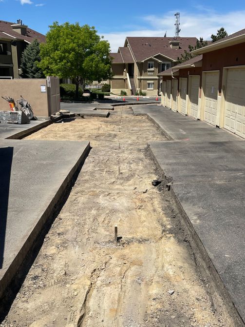 Commercial concrete and asphalt work in Thornton, Colorado