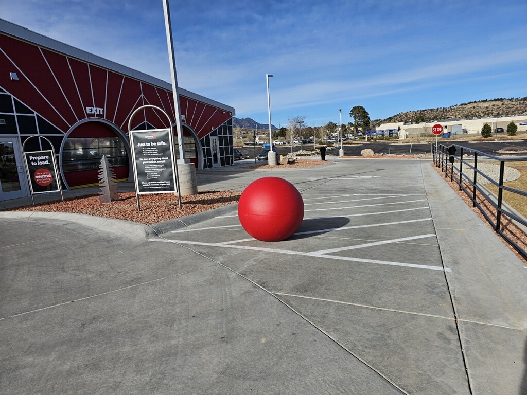 Concrete flatwork at Tommy's Car Wash, Front Range CO